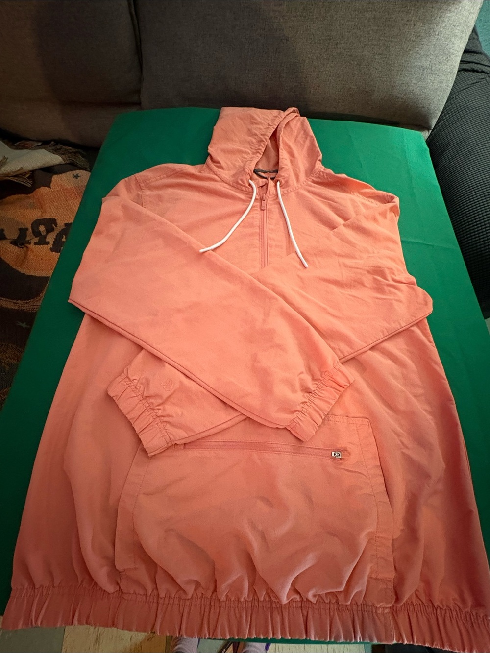 all in motion Coral Half-Zip Pullover Utility Jacket